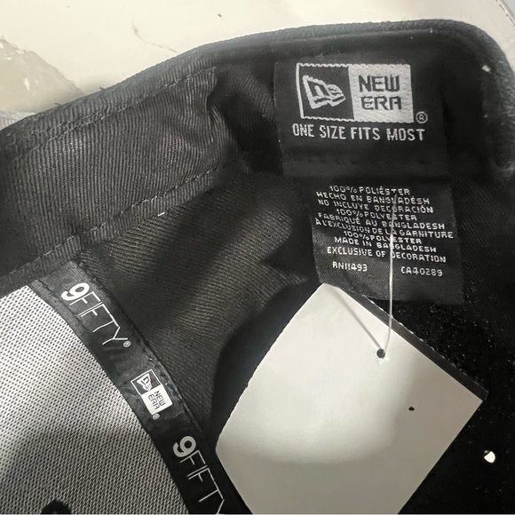 LAS VEGAS RAIDERS NFL NEW ERA 59FIFTY OFFICIAL 2022 DRAFT Snapback BLK HAT/CAP - Picture 5 of 5